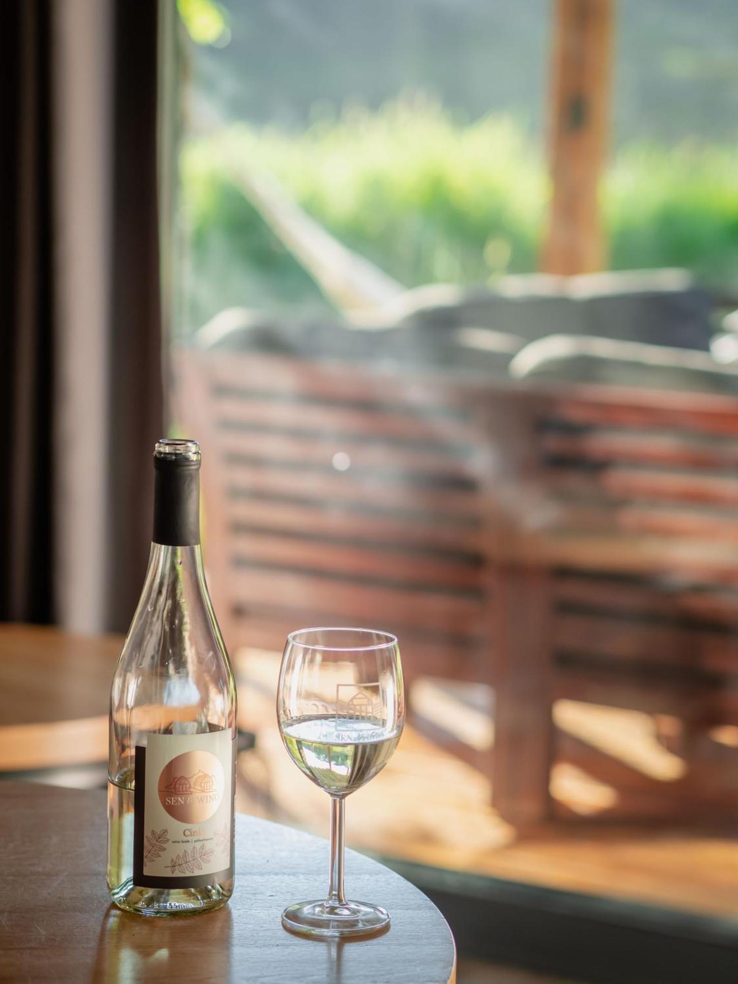 Sen I Wino, Domki Na Winnicy Ze Strefa Spa Żywiec Buitenkant foto